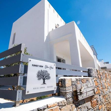 Ferienwohnung Naxos Agia Anna Sunset View Olive House Exterior foto