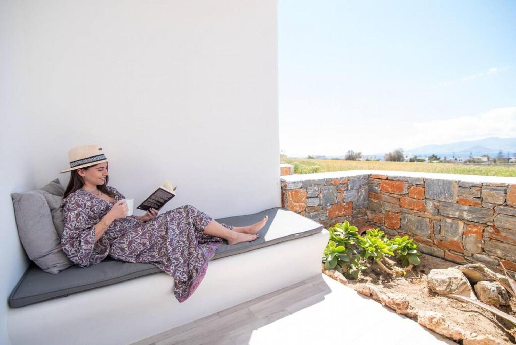 Ferienwohnung Naxos Agia Anna Sunset View Olive House Exterior foto