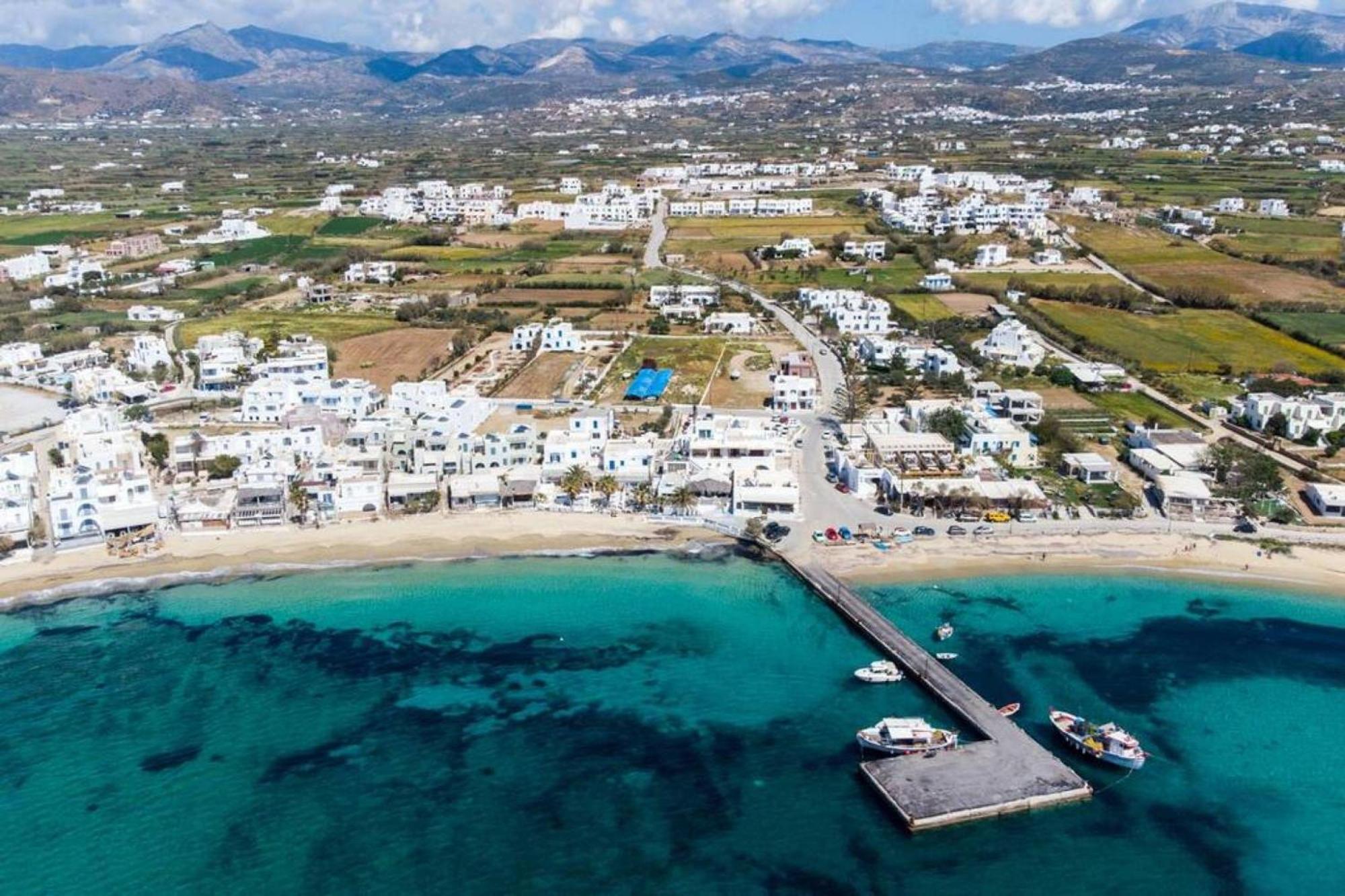 Ferienwohnung Naxos Agia Anna Sunset View Olive House Exterior foto